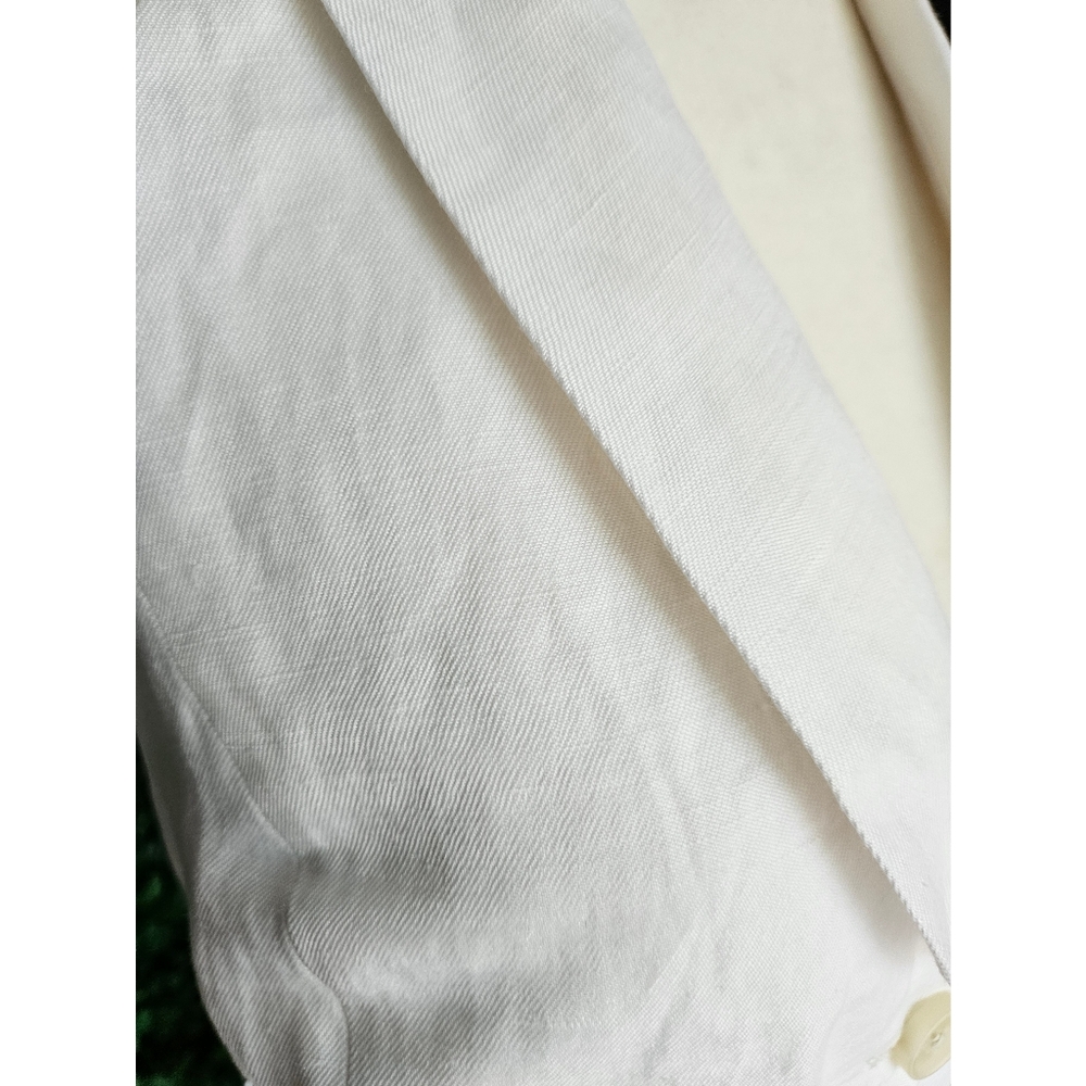 J.Crew Open-back vest in linen-cupro blend - Picture 9 of 16
